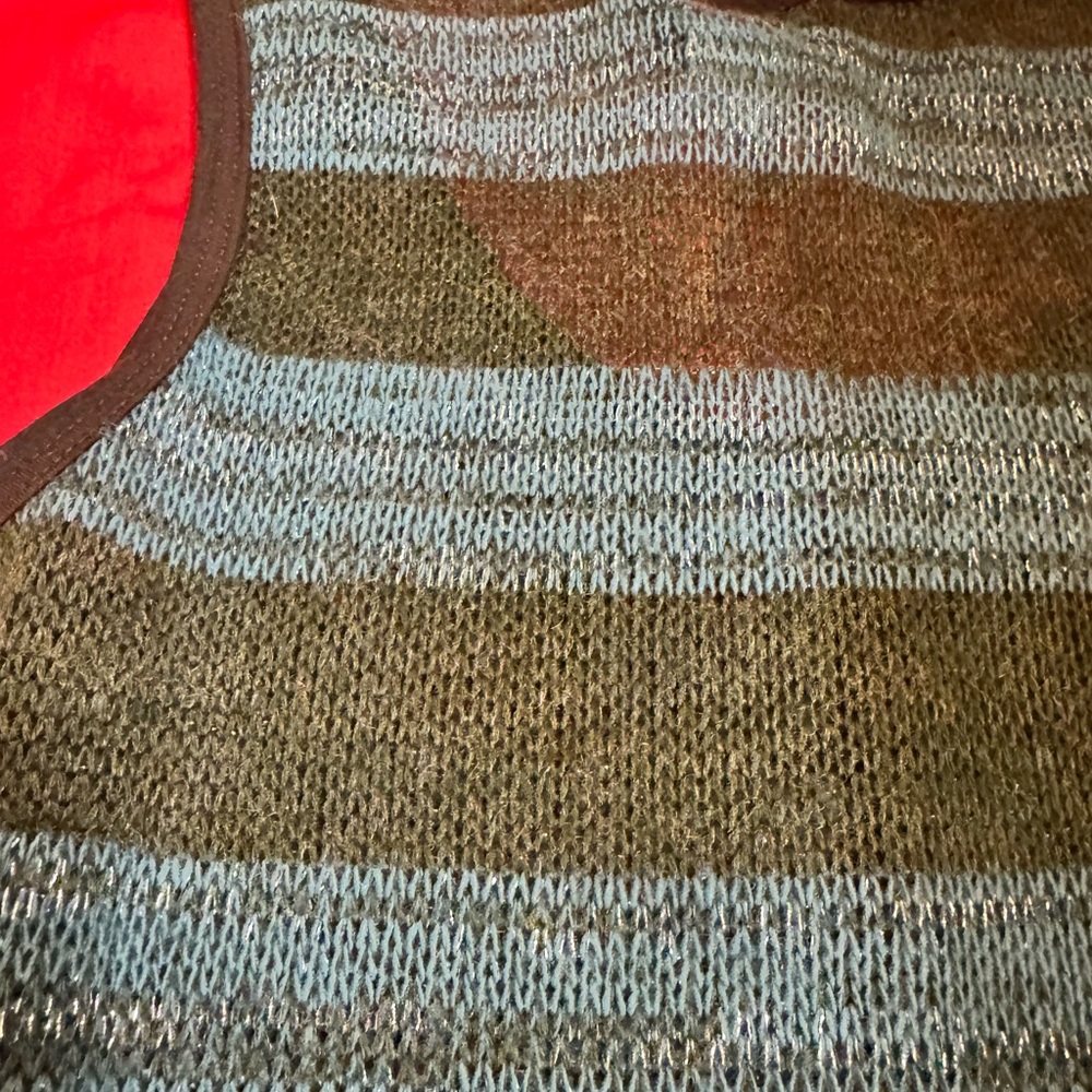Striped Multicolor Sweater Vest